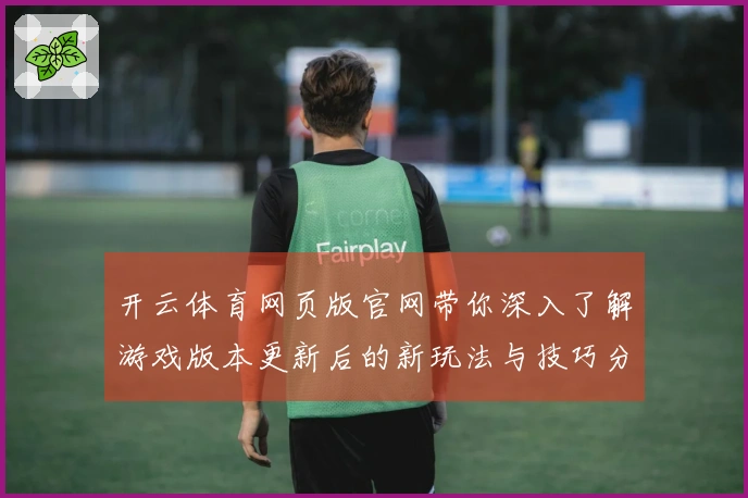 开云体育网页版官网带你深入了解游戏版本更新后的新玩法与技巧分享